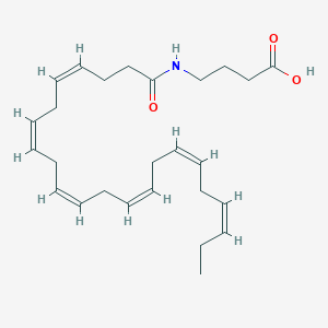 molecular formula C26H39NO3 B1258432 N-docosahexaenoyl GABA 
