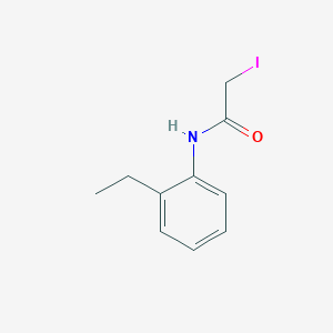 molecular formula C10H12INO B12584434 N-(2-Ethylphenyl)-2-iodoacetamide CAS No. 596107-47-0