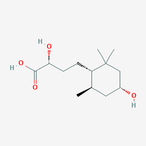 molecular formula C13H24O4 B1258444 Sarmentoic acid 