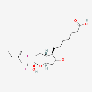 molecular formula C21H34F2O5 B1258451 Cobiprostone CAS No. 333963-42-1