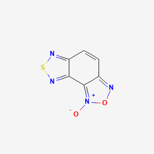 molecular formula C6H2N4O2S B1258452 Furoxanobenzothiadiazole CAS No. 32562-26-8