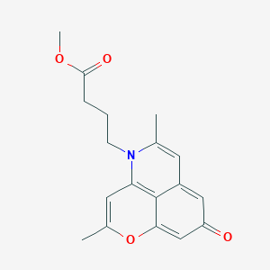 molecular formula C18H19NO4 B1258453 cassiarin B 