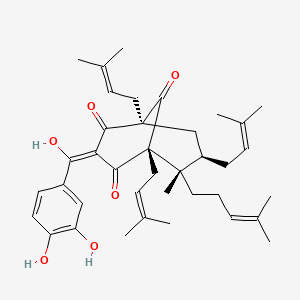 molecular formula C38H50O6 B1258465 guttiferone K 
