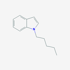 molecular formula C13H17N B125849 1-pentyl-1H-indole CAS No. 59529-21-4
