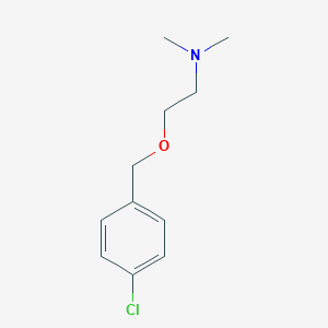 molecular formula C11H16ClNO B125850 2-[(4-chlorophenyl)methoxy]-N,N-dimethylethanamine CAS No. 91428-63-6