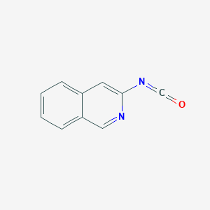molecular formula C10H6N2O B12585001 3-Isocyanatoisoquinoline CAS No. 648420-73-9