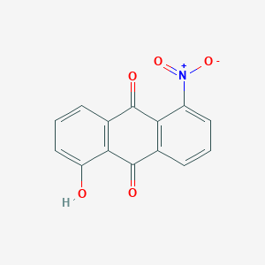 molecular formula C14H7NO5 B12585015 1-Hydroxy-5-nitroanthracene-9,10-dione CAS No. 645389-72-6