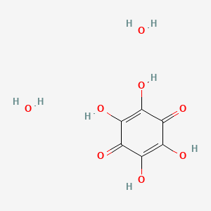 molecular formula C6H8O8 B1258521 四氢醌二水合物 CAS No. 5676-48-2