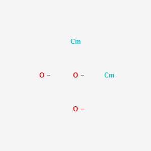 molecular formula Cm2O3-6 B1258529 Curium(III) oxide CAS No. 12371-27-6