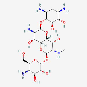 molecular formula C21H41N5O12 B1258539 Oxyapramycin CAS No. 56283-52-4