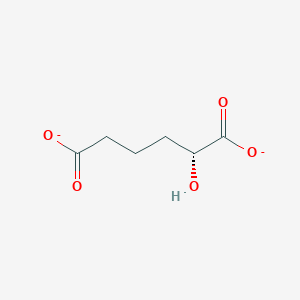 (R)-2-hydroxyadipate(2-)