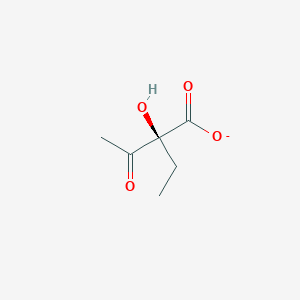 (S)-2-acetyl-2-hydroxybutanoate
