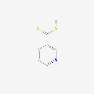 molecular formula C6H5NS2 B1258577 Dithionicotinic acid 