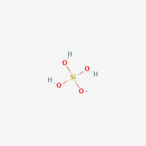 molecular formula H3O4Si- B1258582 Trihydrogen orthosilicate 