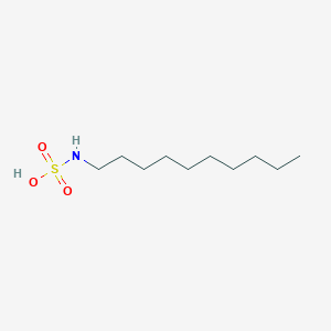 molecular formula C10H23NO3S B1258583 Decylsulfamic acid 