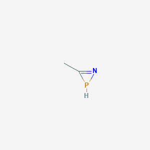 molecular formula C2H4NP B12585877 3-Methyl-2H-azaphosphirene CAS No. 607394-93-4