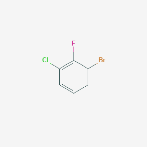 molecular formula C6H3BrClF B125859 1-Bromo-3-chloro-2-fluorobenzene CAS No. 144584-65-6