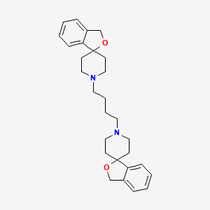 1'-(4-spiro[1H-2-benzofuran-3,4'-piperidine]-1'-ylbutyl)spiro[1H-2-benzofuran-3,4'-piperidine]