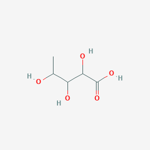 molecular formula C5H10O5 B1258597 2,3,4-Trihydroxypentanoic acid 