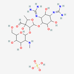 molecular formula C21H41N7O16S B1258599 Strycin 