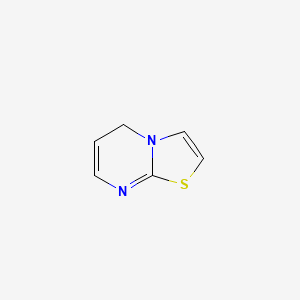 molecular formula C6H6N2S B1258607 5h-[1,3]Thiazolo[3,2-a]pyrimidine CAS No. 275-26-3
