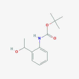 tert-butyl N-[2-(1-hydroxyethyl)phenyl]carbamate