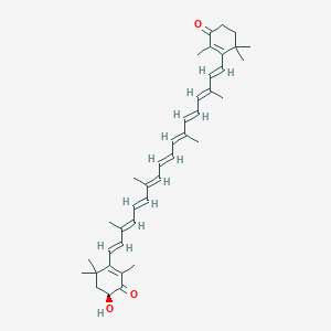 molecular formula C40H52O3 B1258617 Phoenicoxanthin 