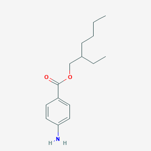 molecular formula C15H23NO2 B125862 2-Ethylhexyl 4-aminobenzoate CAS No. 26218-04-2