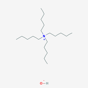 molecular formula C20H45NO B1258636 Tetrapentylammonium hydroxide CAS No. 4598-61-2