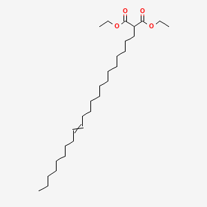 molecular formula C29H54O4 B12586561 Diethyl (docos-13-en-1-yl)propanedioate CAS No. 612489-67-5