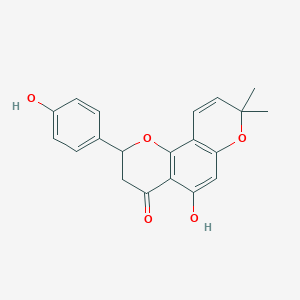 molecular formula C20H18O5 B1258660 Citflavanone 