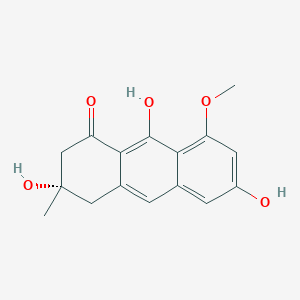 molecular formula C16H16O5 B1258663 Asperflavin CAS No. 1415764-41-8