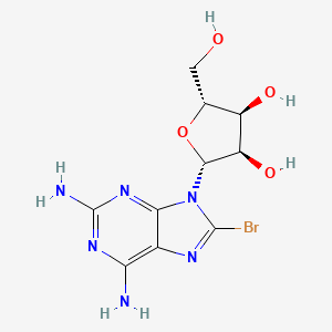 2-Amino-8-bromoadenosine