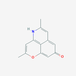 molecular formula C13H11NO2 B1258675 cassiarin A 