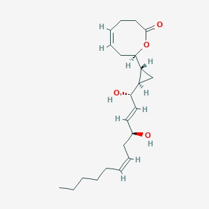 molecular formula C22H34O4 B1258676 Solandelactone E 