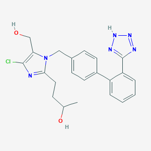 molecular formula C22H23ClN6O2 B125869 Losartan metabolite M2 CAS No. 141675-57-2