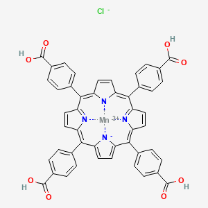 molecular formula C48H28ClMnN4O8 B1258693 MnTBAP chloride 