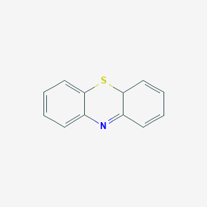 molecular formula C12H9NS B1258697 4aH-phenothiazine 