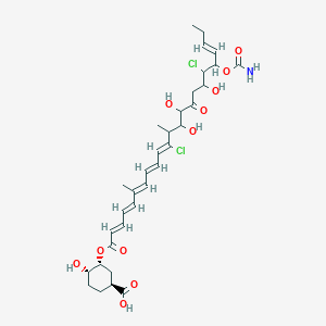 molecular formula C33H45Cl2NO11 B1258719 Enacyloxin IIa 