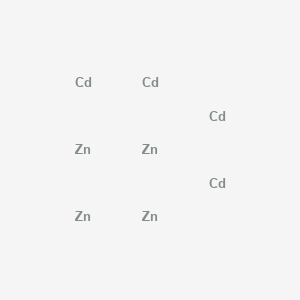 molecular formula Cd4Zn4 B12587191 cadmium;zinc CAS No. 647831-93-4