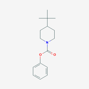 molecular formula C16H23NO2 B12587204 Phenyl 4-tert-butylpiperidine-1-carboxylate CAS No. 651053-82-6
