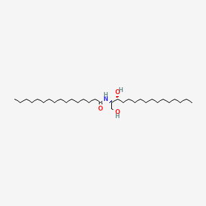 molecular formula C32H65NO3 B1258722 Palmitamidohexadecanediol CAS No. 190381-46-5
