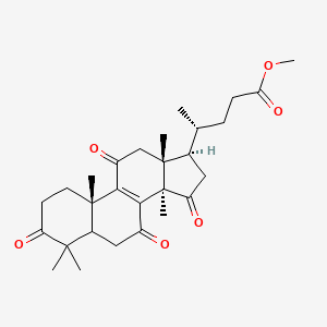 methyl (4R)-4-[(10S,13R,14R,17R)-4,4,10,13,14-pentamethyl-3,7,11,15-tetraoxo-2,5,6,12,16,17-hexahydro-1H-cyclopenta[a]phenanthren-17-yl]pentanoate