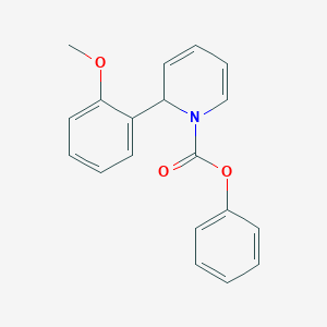 molecular formula C19H17NO3 B12587275 Phenyl 2-(2-methoxyphenyl)pyridine-1(2H)-carboxylate CAS No. 651053-62-2