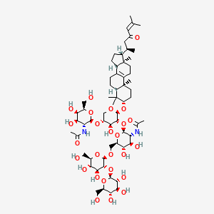 molecular formula C62H100N2O26 B1258729 Sarasinoside A1 