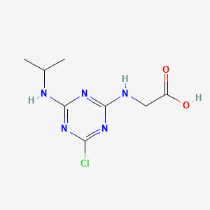 molecular formula C8H12ClN5O2 B1258733 Proglinazine CAS No. 68228-20-6