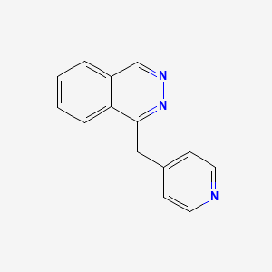 molecular formula C14H11N3 B12587466 1-[(Pyridin-4-yl)methyl]phthalazine CAS No. 501901-70-8