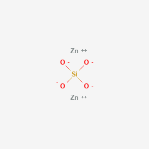 molecular formula Zn2SiO4<br>O4SiZn2 B1258758 Zinc silicate CAS No. 68611-47-2