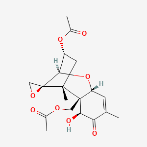molecular formula C19H24O8 B1258762 3,15-Diacetyldeoxynivalenol CAS No. 56676-60-9