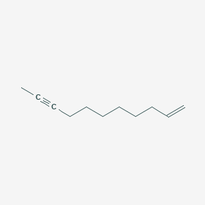 molecular formula C11H18 B12587625 Undec-1-EN-9-yne CAS No. 646057-36-5